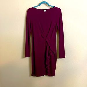 Purple Venus long sleeve dress size XS